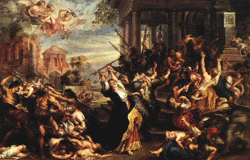 RUBENS, Pieter Pauwel Massacre of the Innocents AF oil painting image
